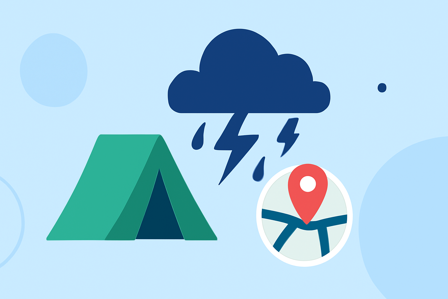 How to Plan a Camping Trip Around Storms with Clime