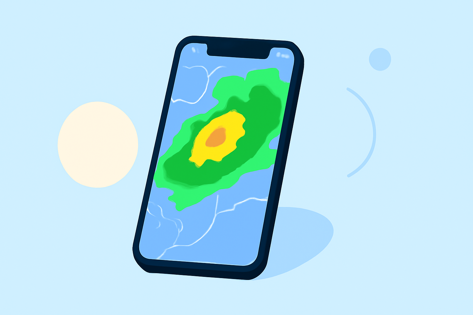 How to Read a Weather Radar Map on iPhone: A Comprehensive Guide
