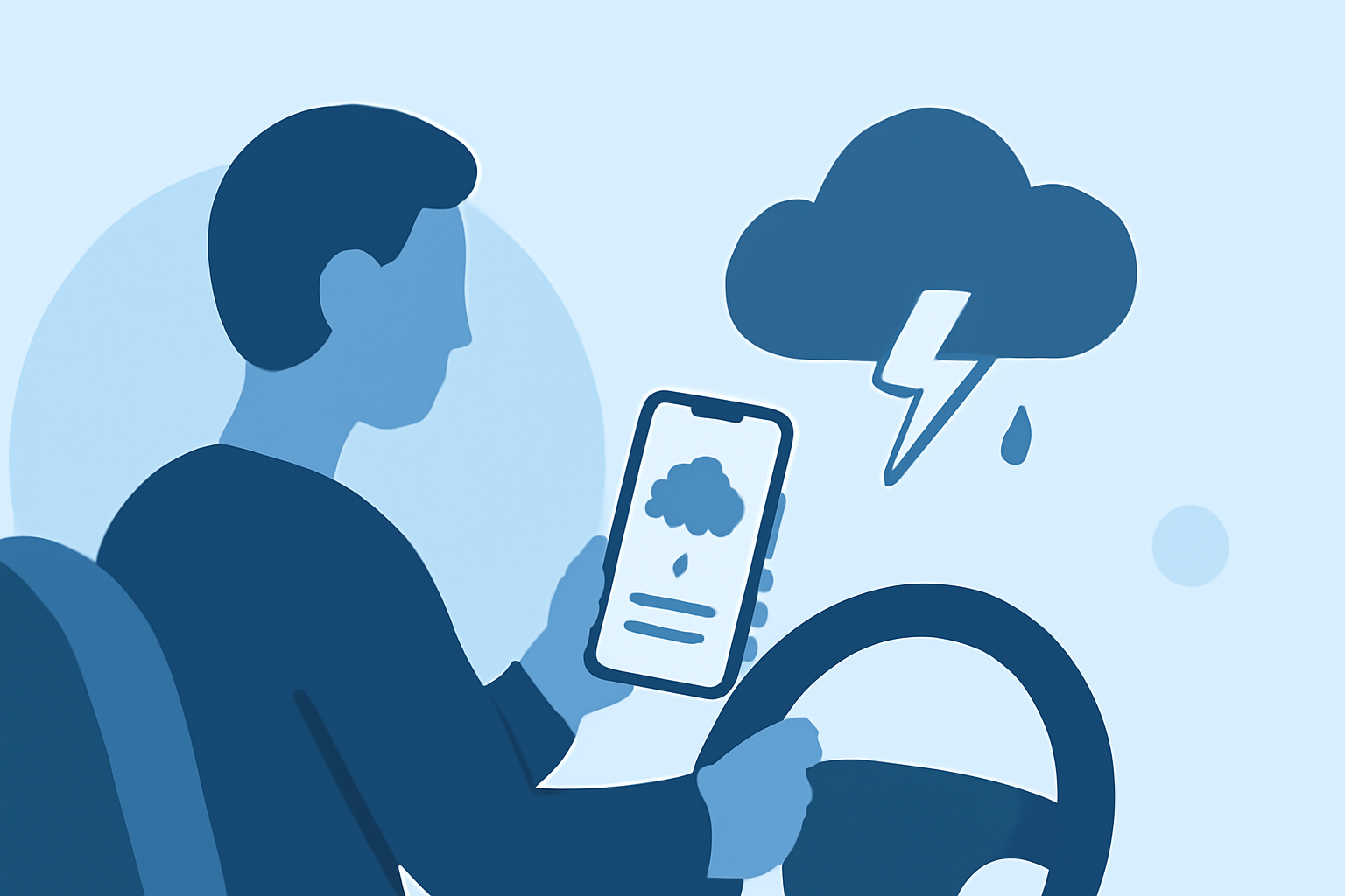 How to Stay Safe from Dangerous Storms While Driving: The Best Weather App Recommendations