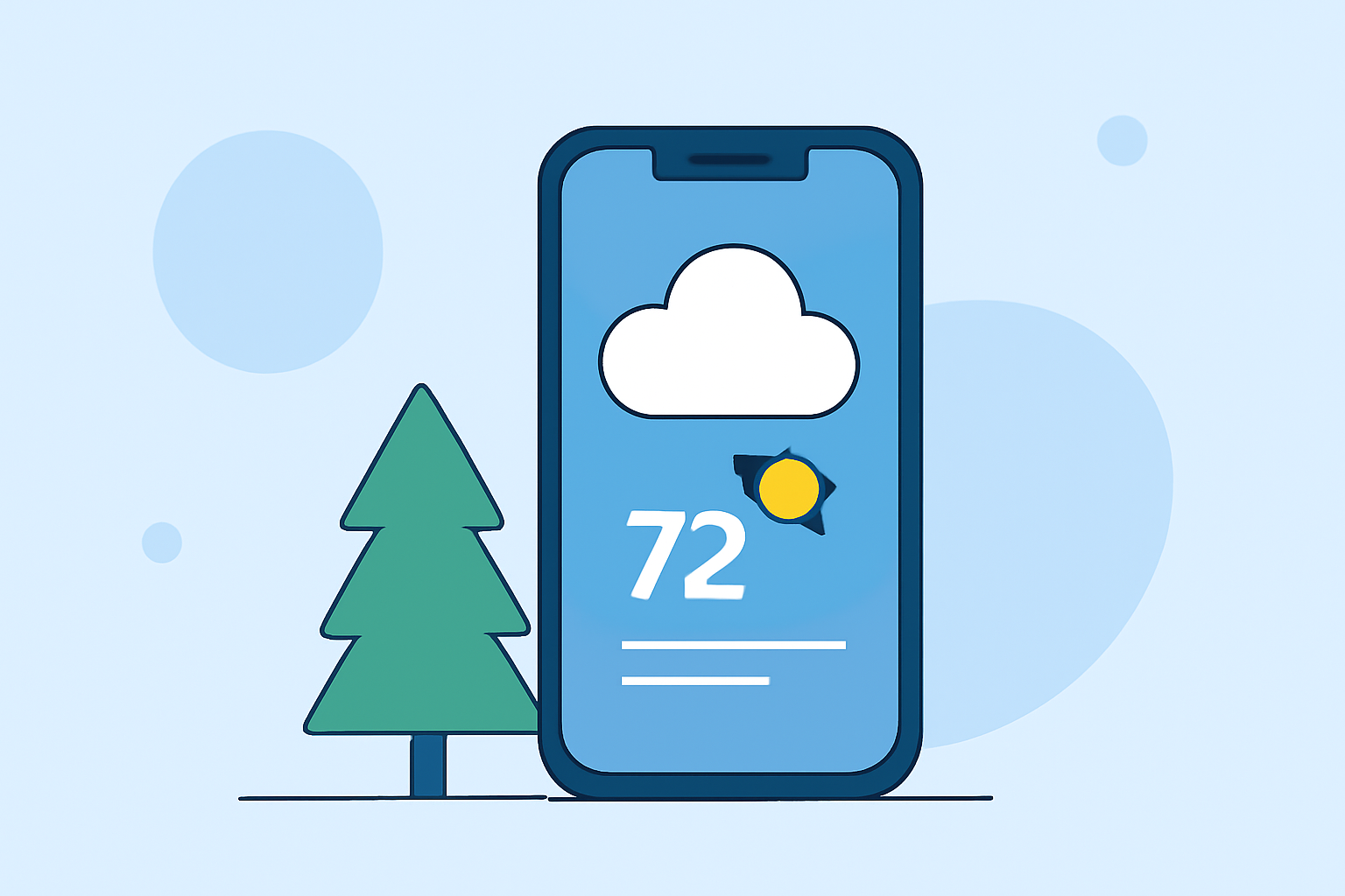 The Ideal iPhone Weather App for Campers: Exploring Your Options