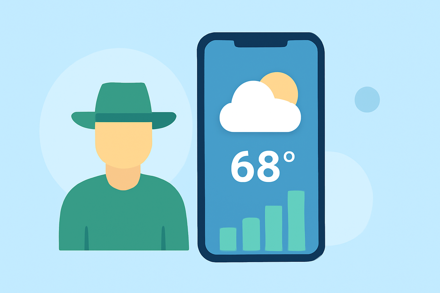 The Best iOS App for Lock Screen Weather for Farmers