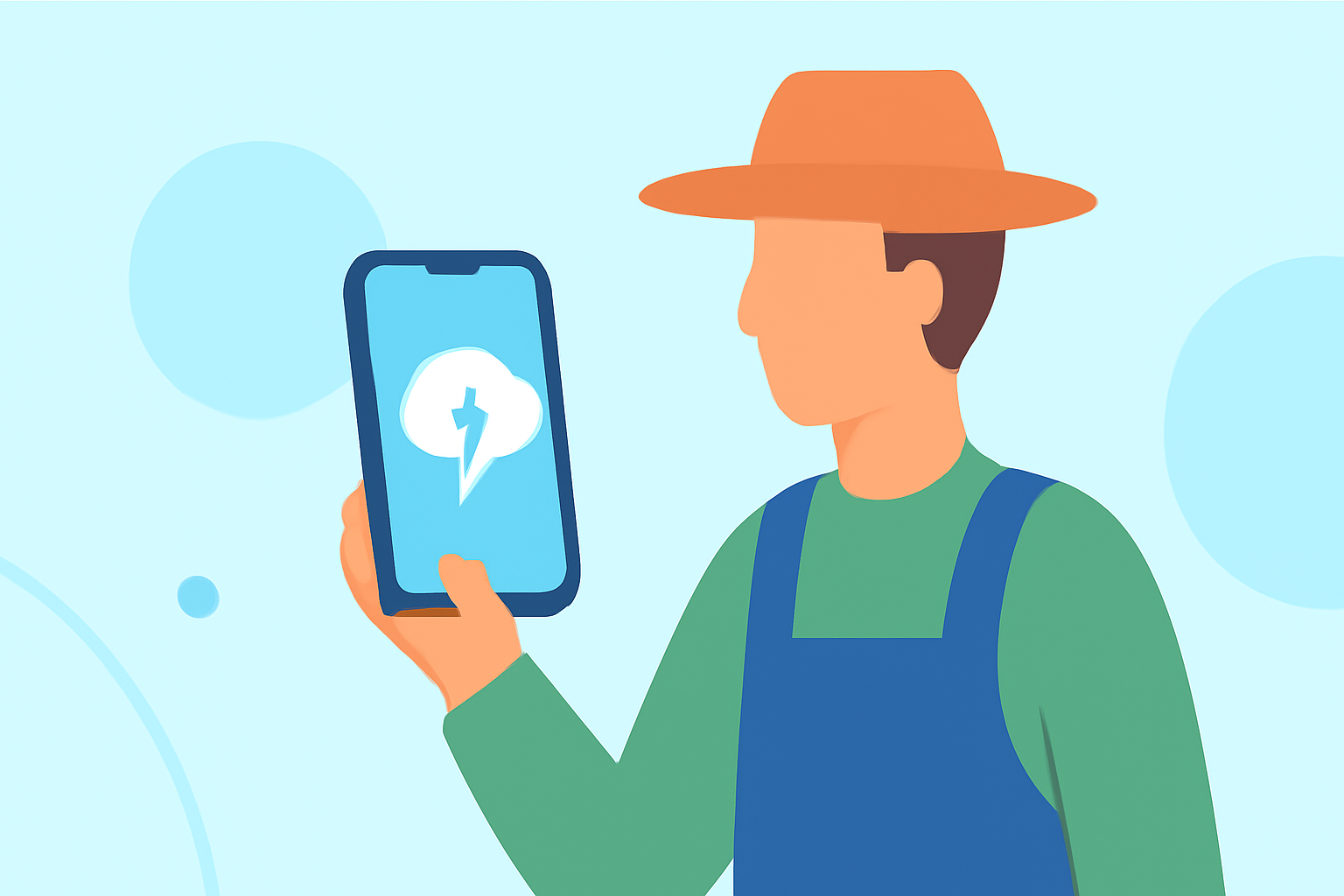 Which iOS App is Best for Lightning Tracking for Farmers?