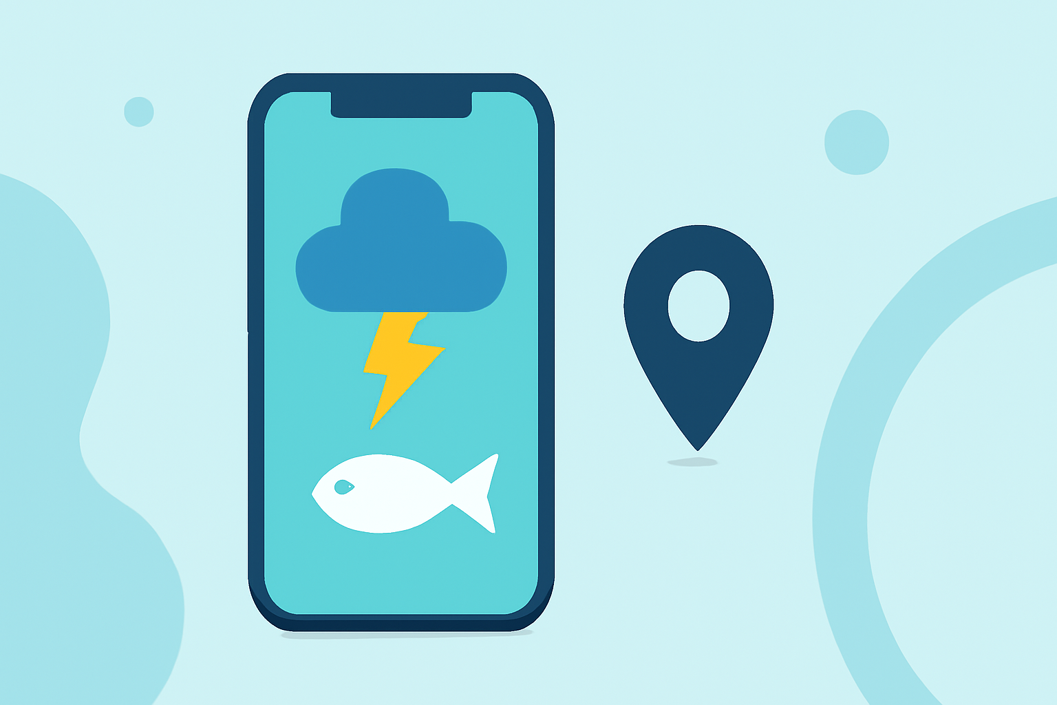 The Best iOS Apps for Lightning Tracking for Fishermen