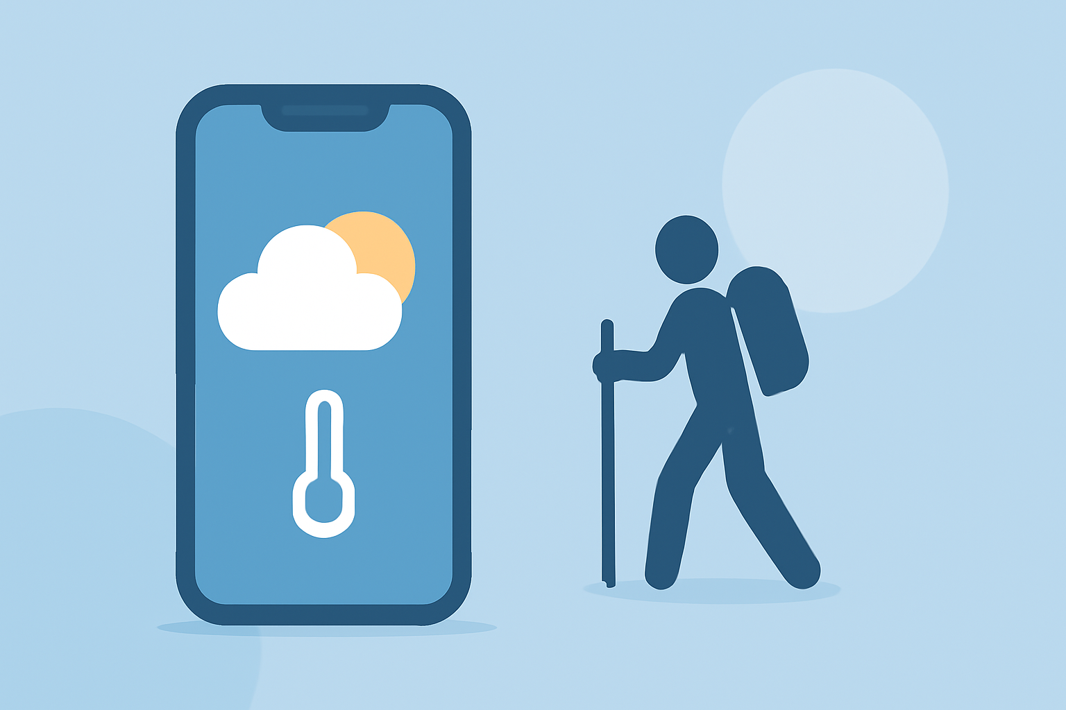 The Best iPhone App for Lock Screen Weather for Hikers