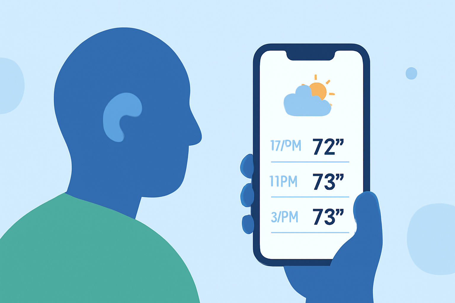 The Best iPhone Apps for Hourly Weather Forecasts for Seniors
