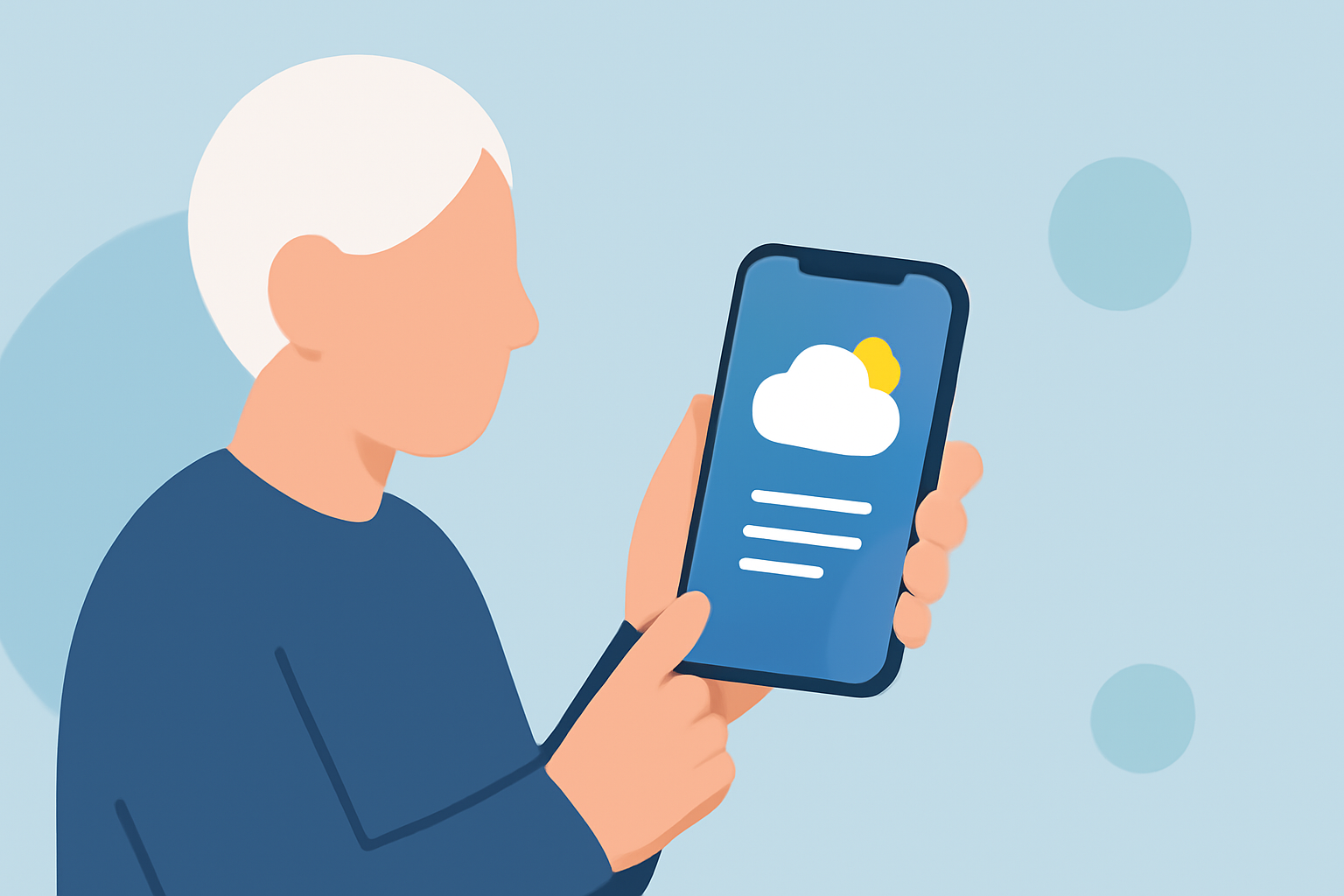 Top iPhone Weather Apps for Monitoring Weather for Seniors