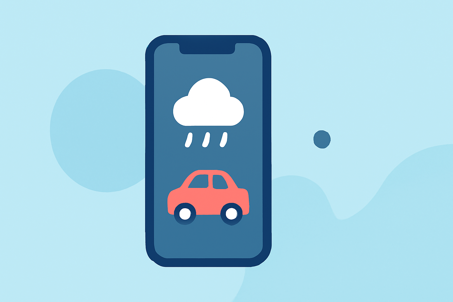 Top iPhone Apps for Accurate Rain Alerts While Driving