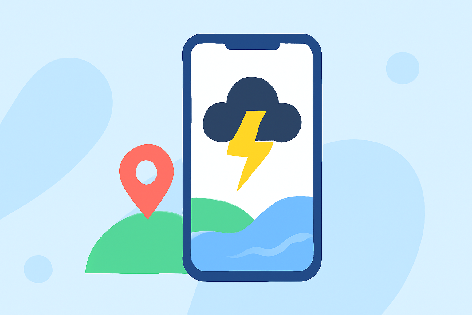 The Best Mobile Apps for Lightning Tracking Near Coastal Areas