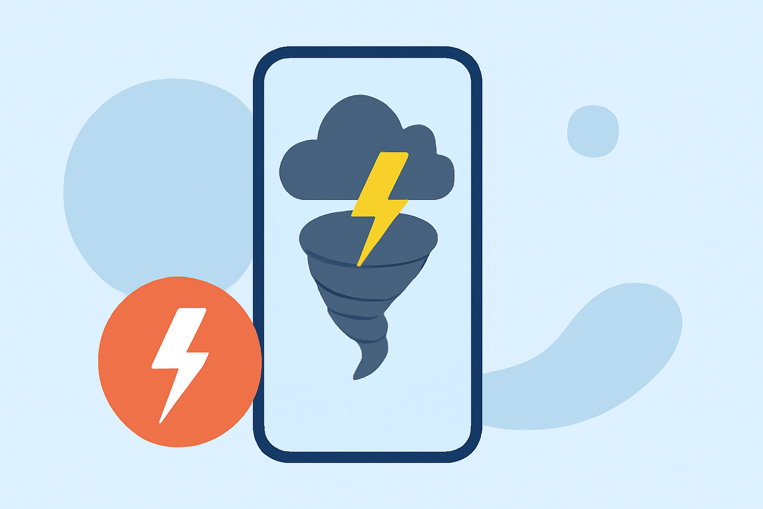 What App Should I Use for Lightning Tracking in Tornado Alley?