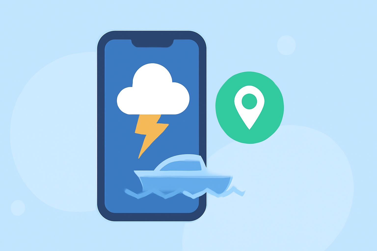 The Best Weather App for Lightning Tracking for Boaters