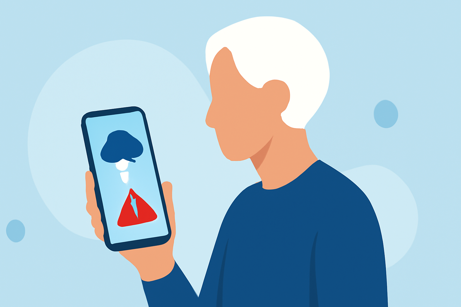 The Best App for Following Local Storm Warnings for Seniors