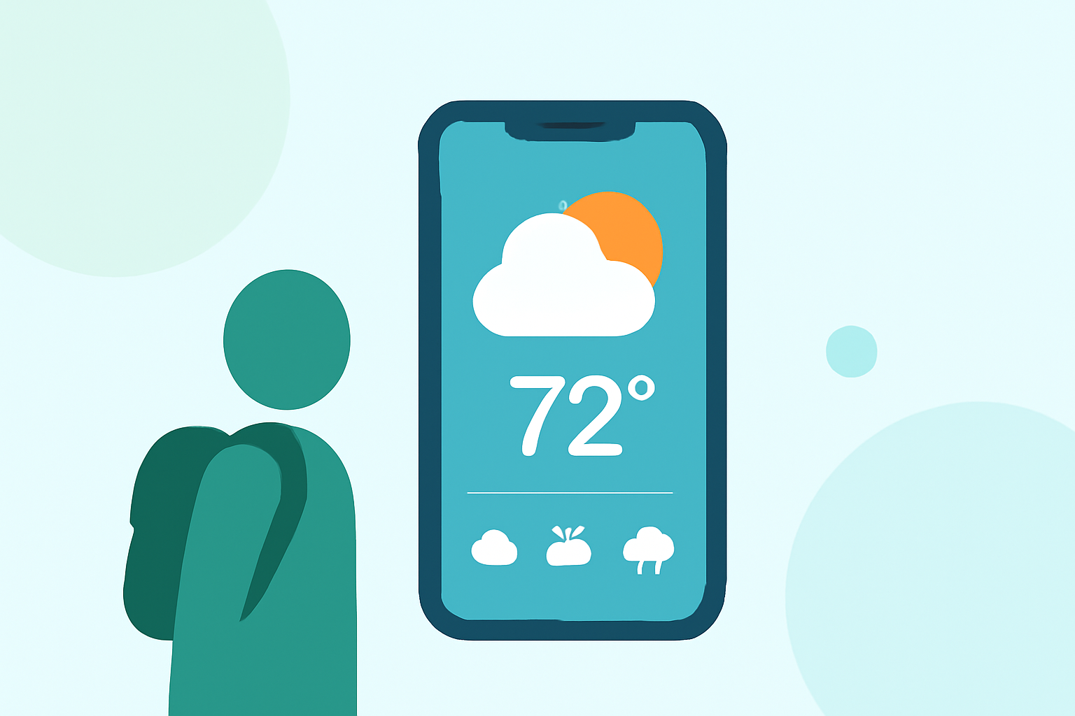 The Best Lock Screen Weather App for Hikers: Why Clime is a Top Choice