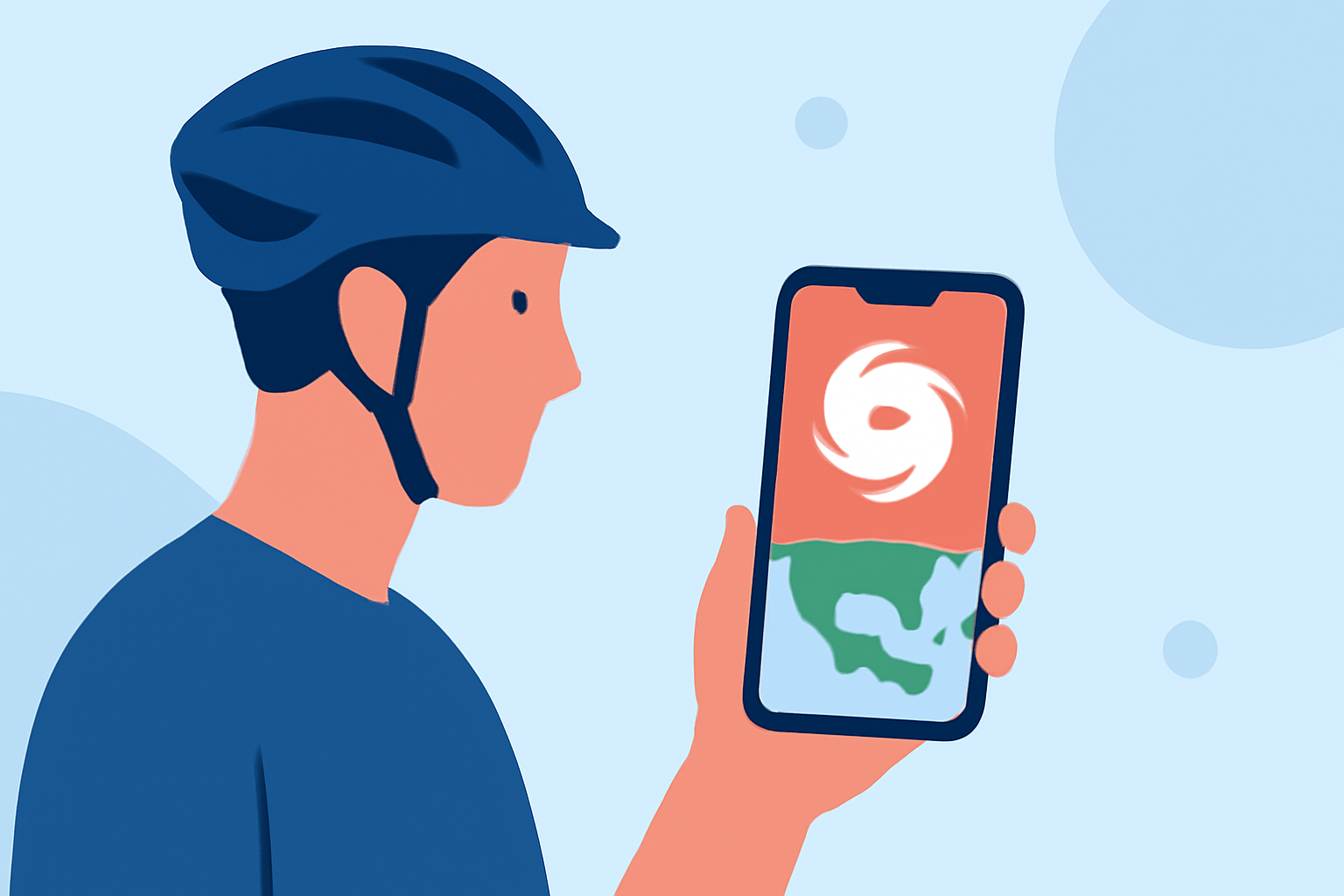 Top Mobile Apps for Reliable Hurricane Tracking for Cyclists