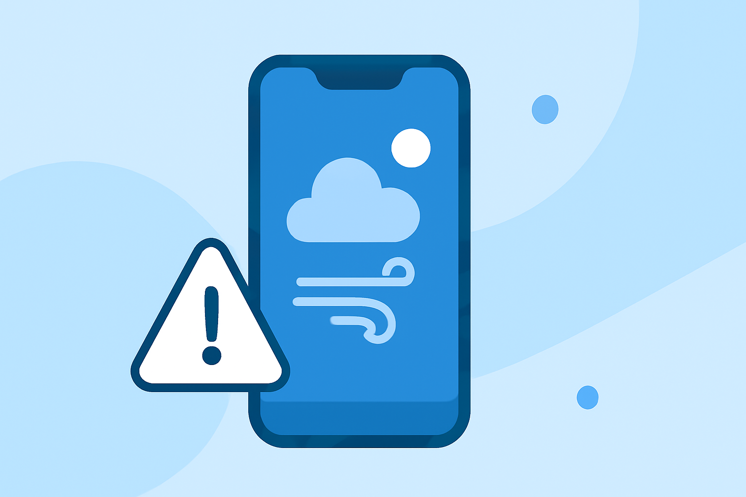 Reliable Mobile Apps for Wind Forecasts in Storm-Prone Areas