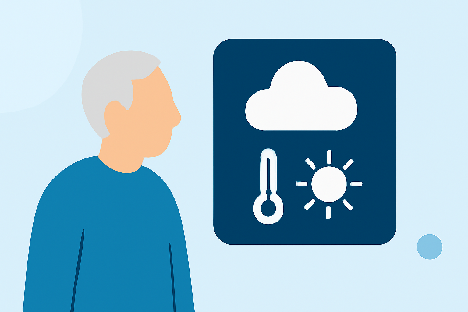 The Best Ways to Monitor Weather for Elderly Parents