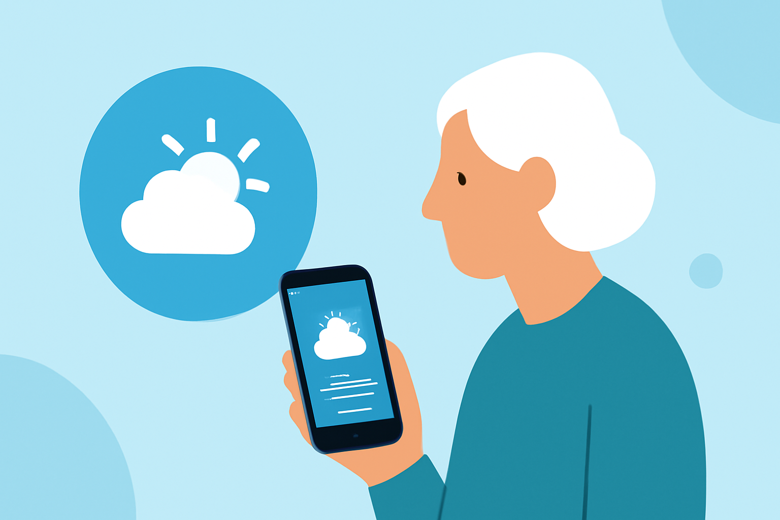 How to Monitor Weather for Elderly Parents: A Guide to the Best Apps