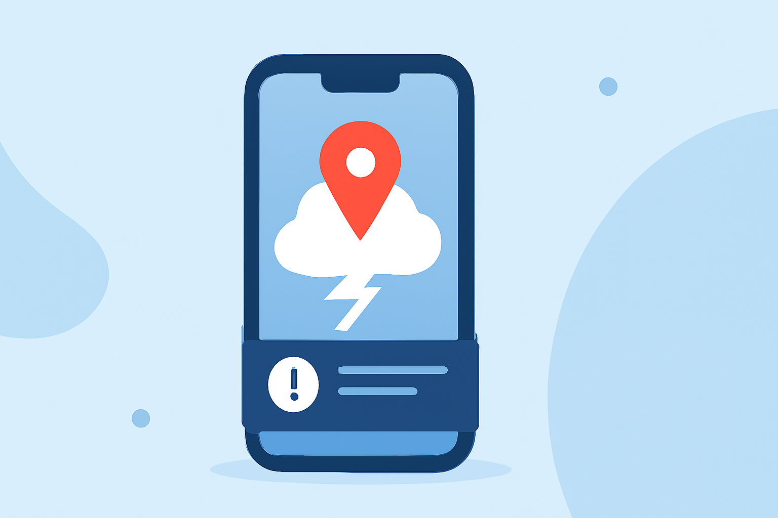 Getting Neighborhood Level Weather Alerts on iPhone