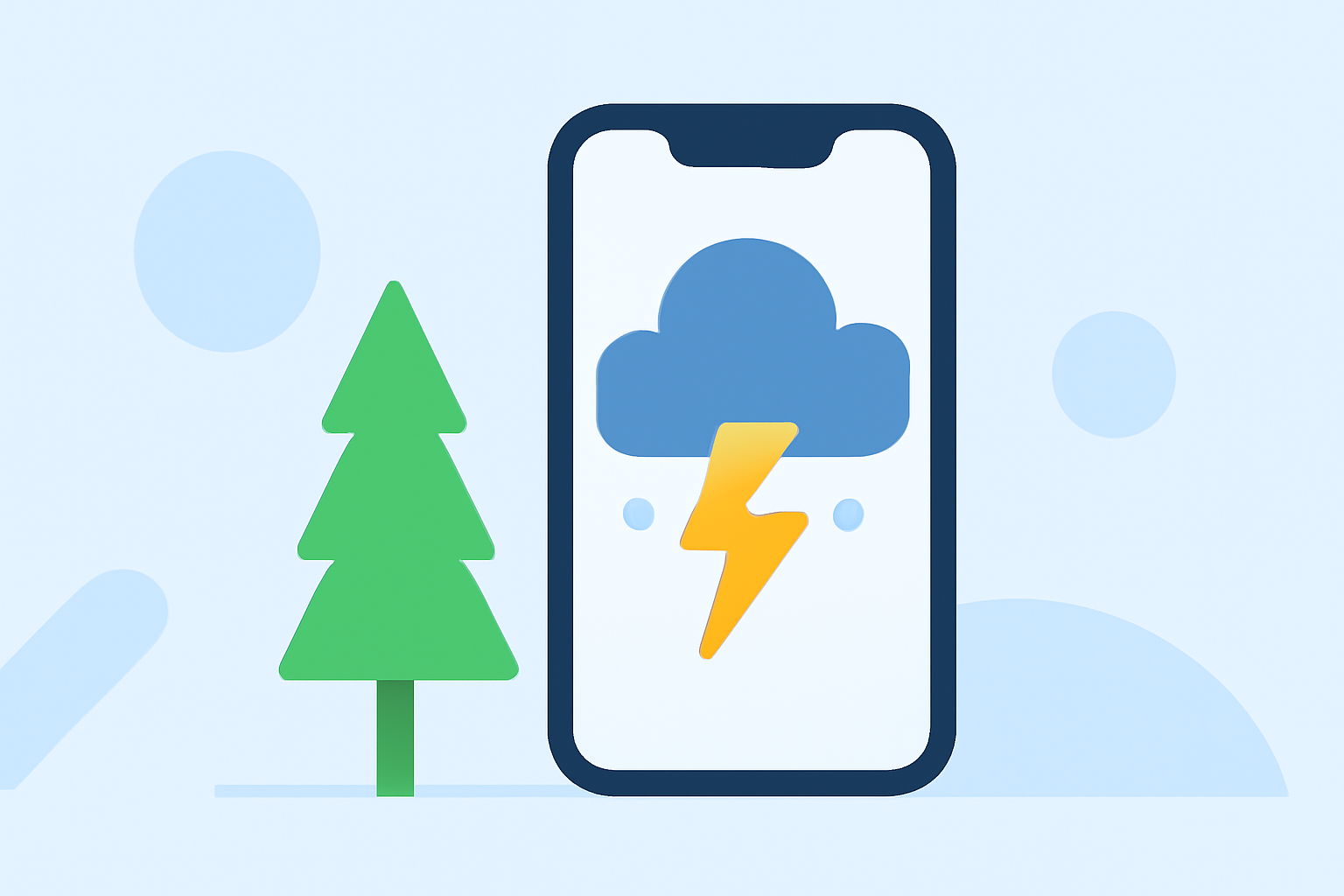 How to Plan a Camping Trip Around Storms for iPhone Users