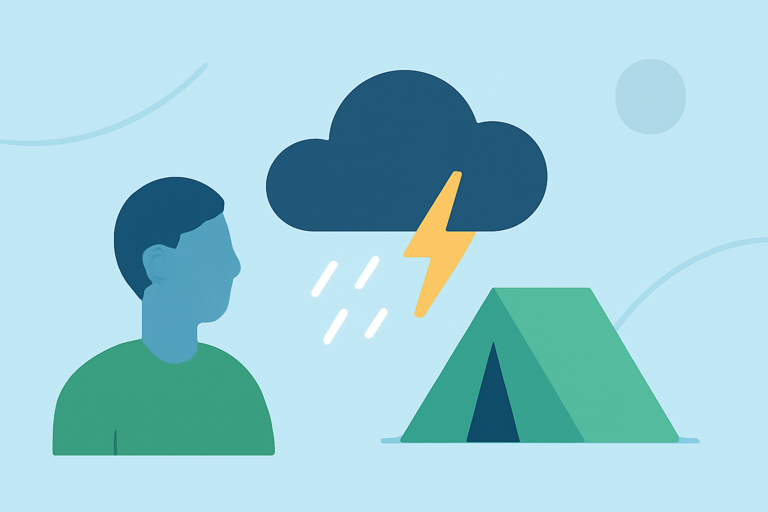 Planning a Camping Trip Around Storms: A Driver’s Guide