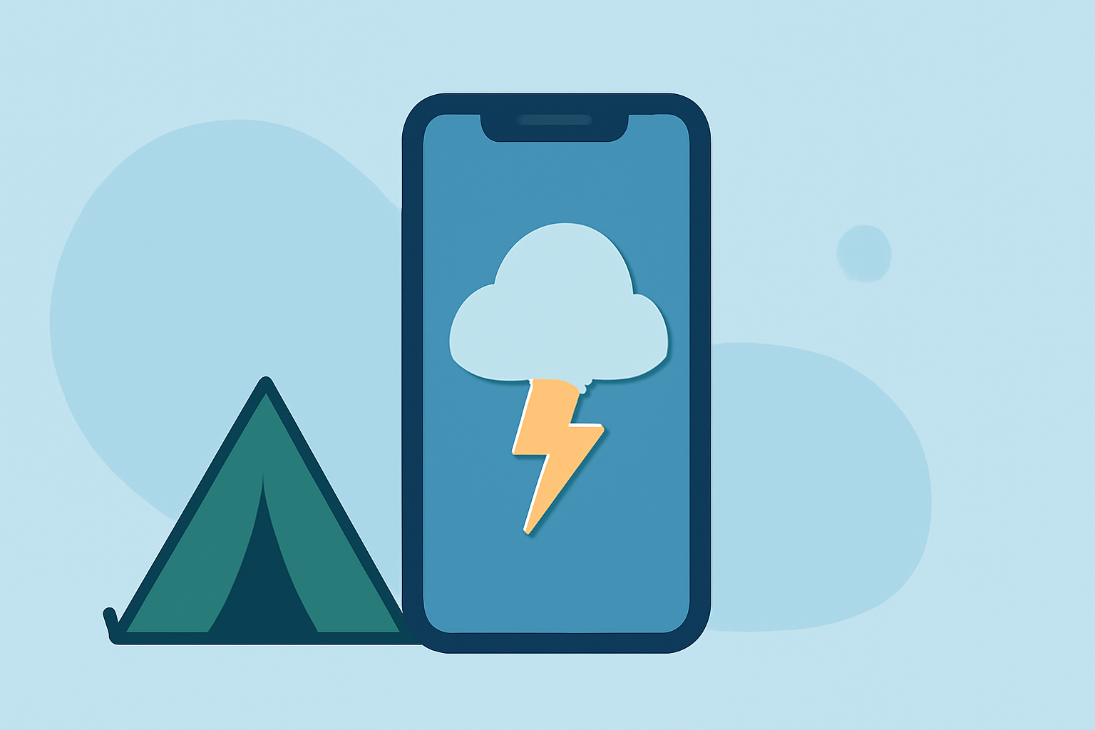 Planning a Camping Trip Around Storms: The Best iPhone Apps