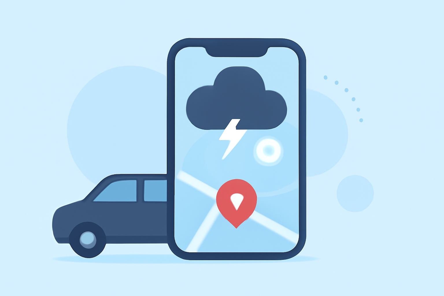 Planning a Road Trip Around Storms: The Best iPhone Apps for Drivers