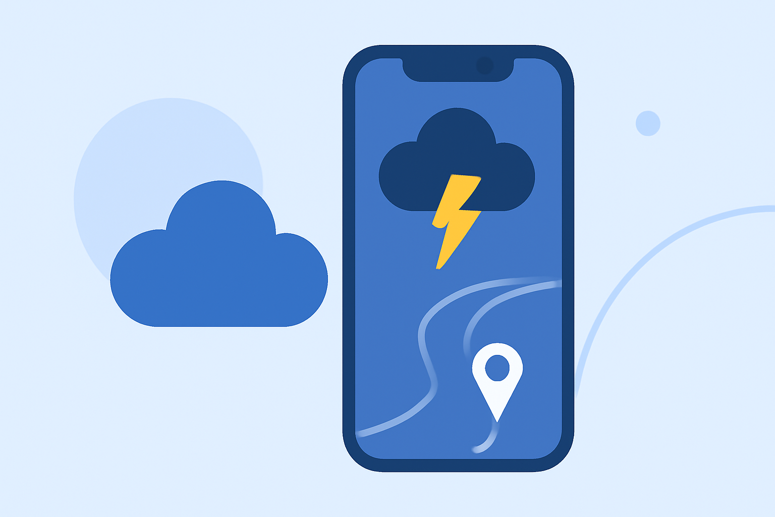 Planning a Storm-Aware Road Trip with Clime for iPhone Users