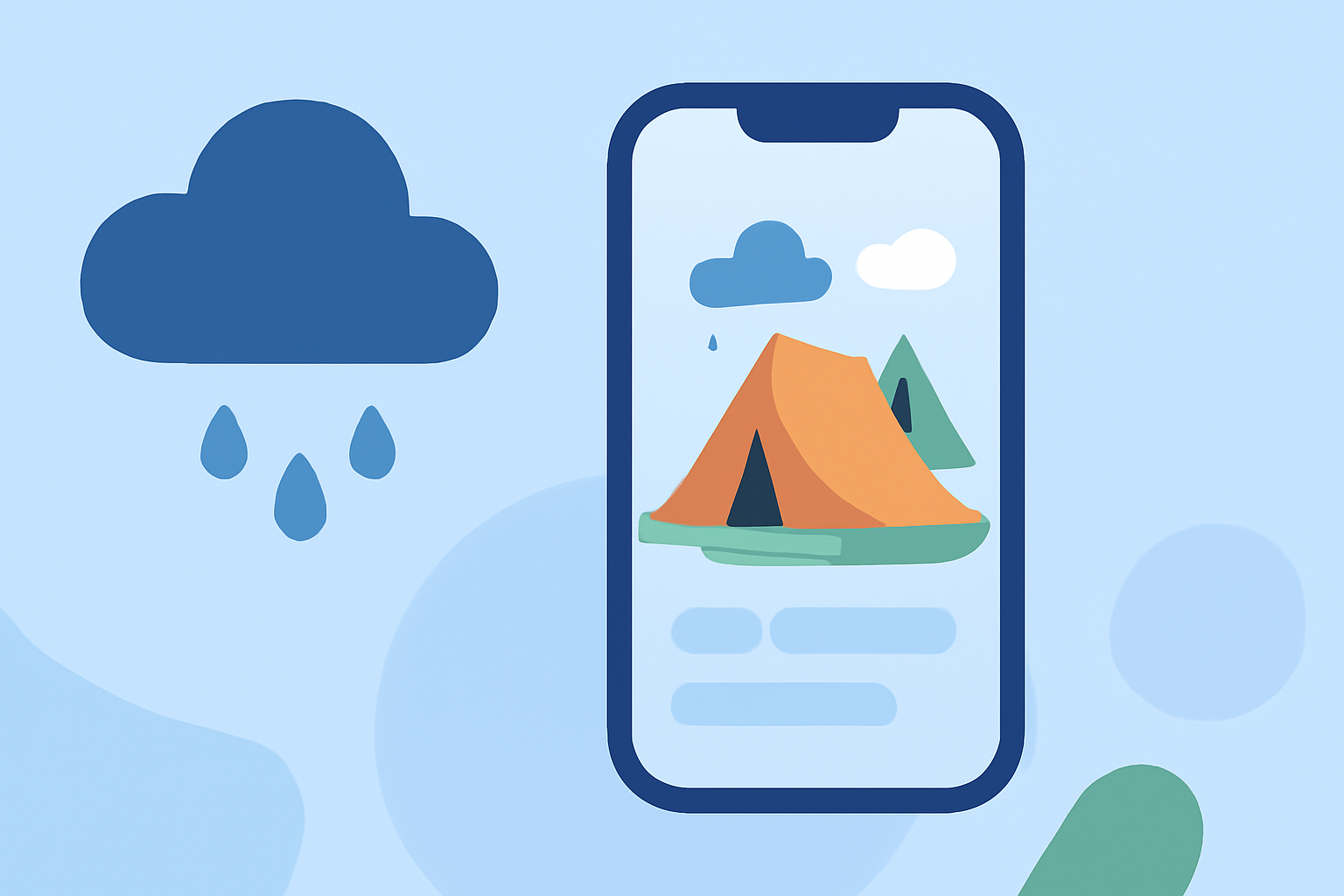 Navigating Storms: The Best App for Planning Your Camping Trip on iOS