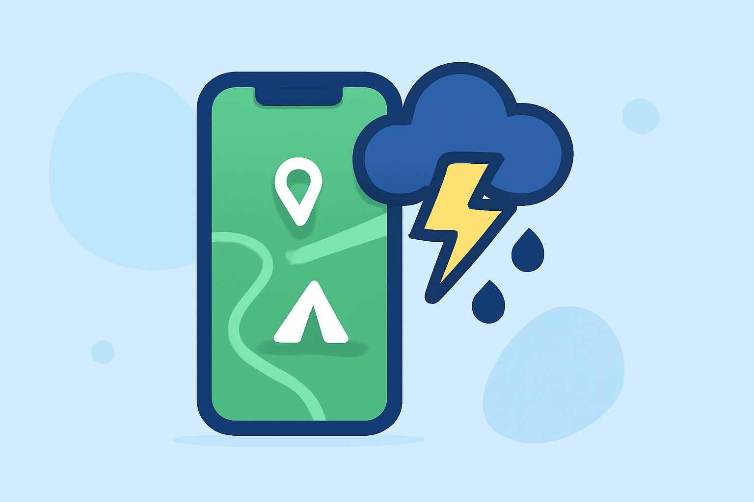 Planning Camping Trips Around Storms: The Best Weather App for iPhone