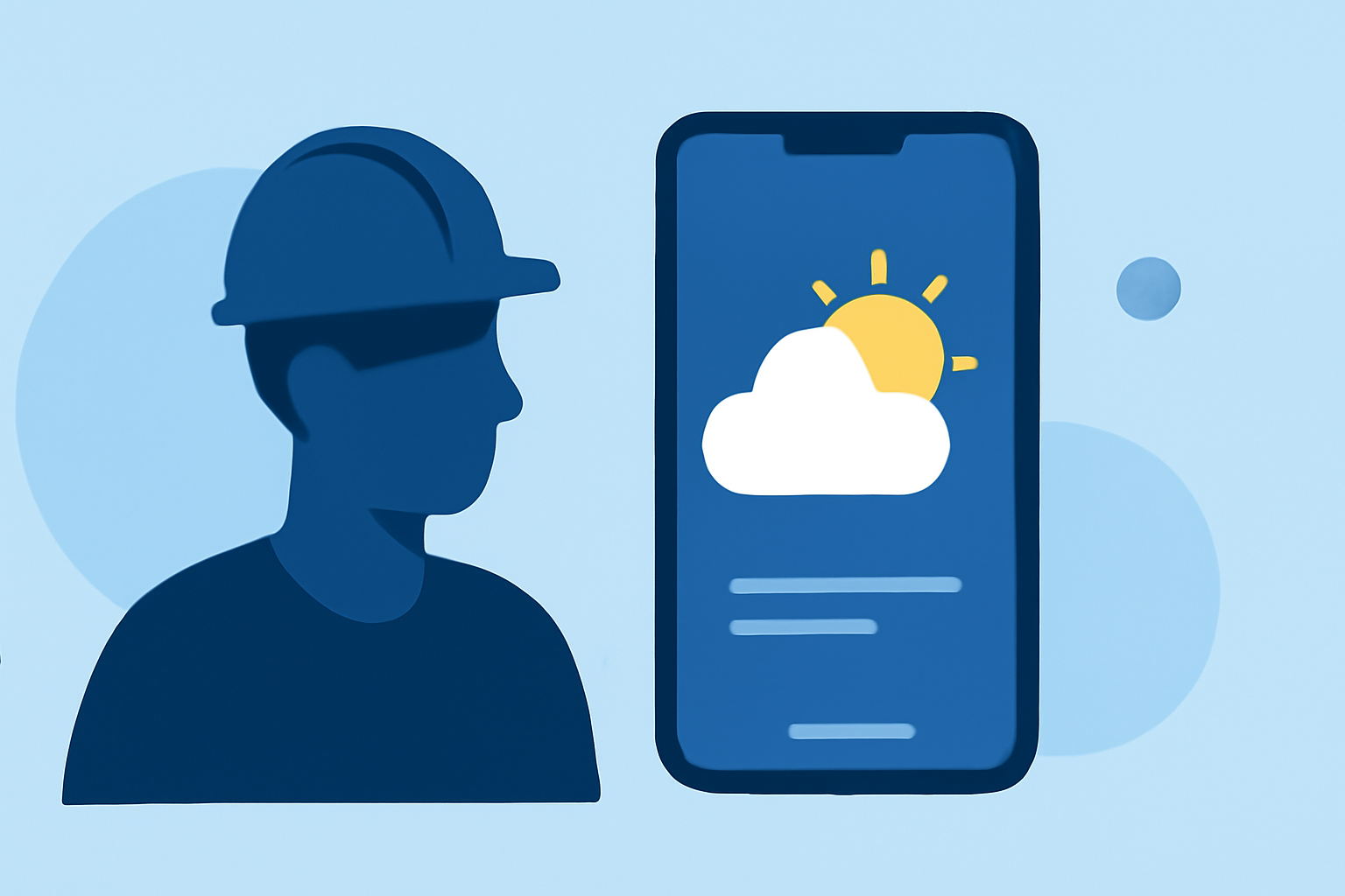 Quick Weather Access: The Best iPhone App for Outdoor Workers