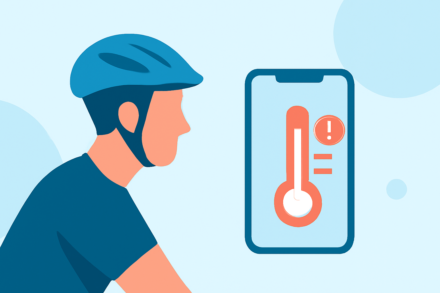 Recommended Apps for Temperature Alerts for Cyclists