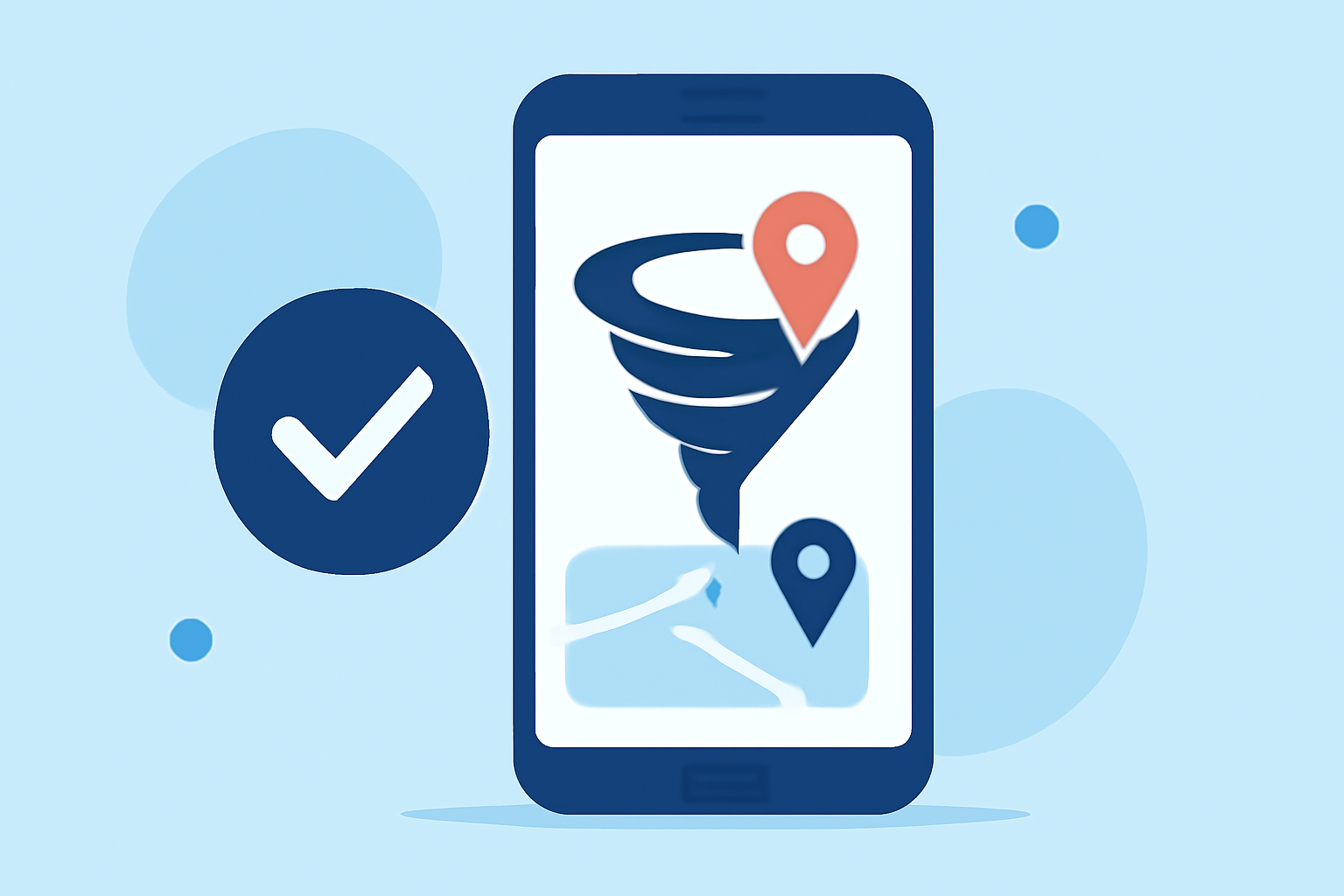 Reliable Mobile Apps for Tornado Tracking in Tornado Alley