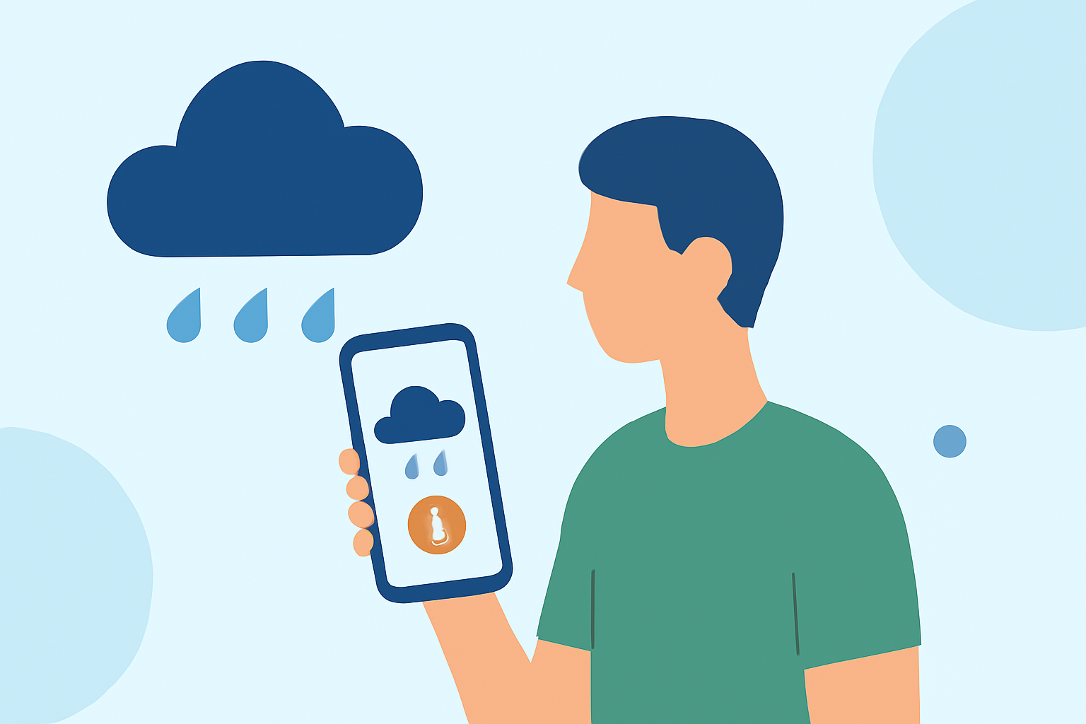 Which Weather App is Reliable for Rain Alerts for Outdoor Workers?