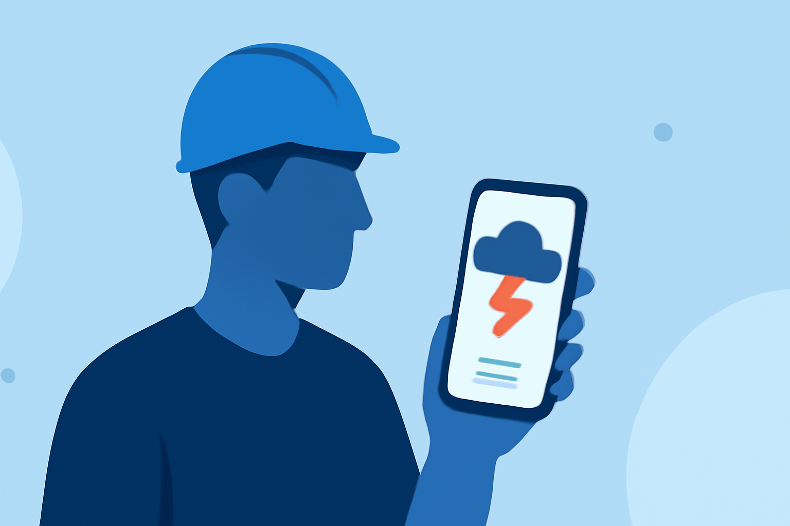 How to Assess Storm Risks for Outdoor Workers Using the Best Weather Apps