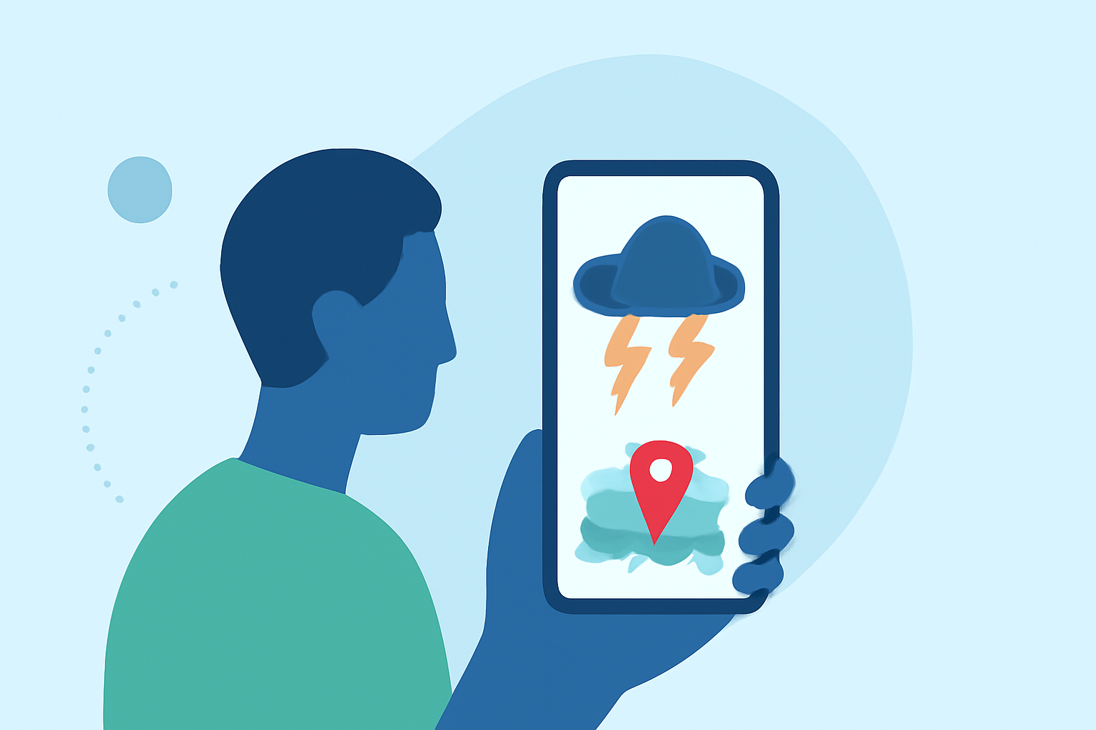 How to Track Storms While Traveling Without Watching TV