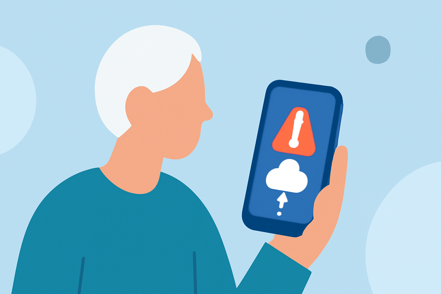 The Best App for Seniors to Follow Local Storm Warnings