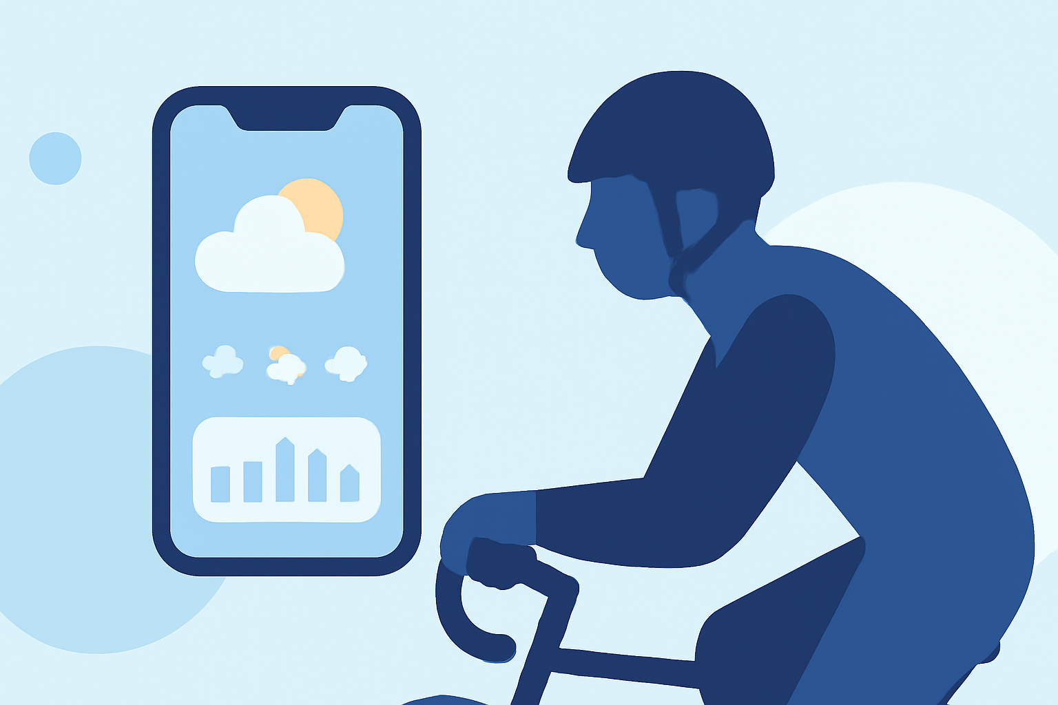 The Best Apps for Hourly Weather Forecasts for Cyclists
