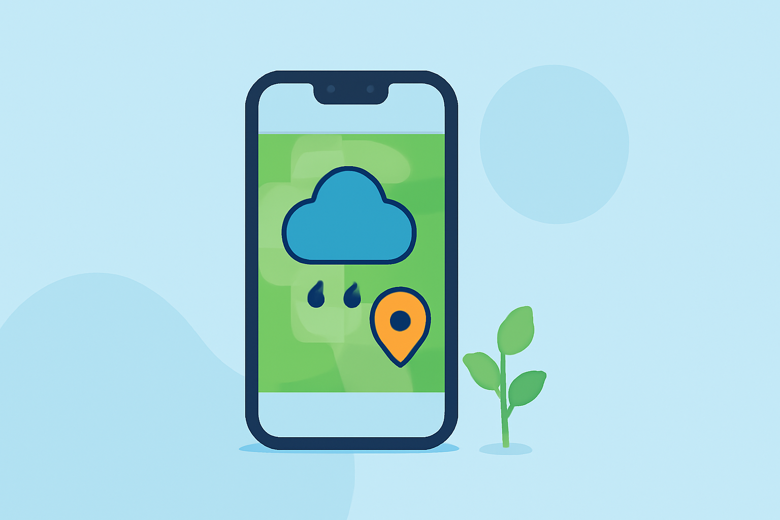 The Best iOS App for Precipitation Maps for Gardeners