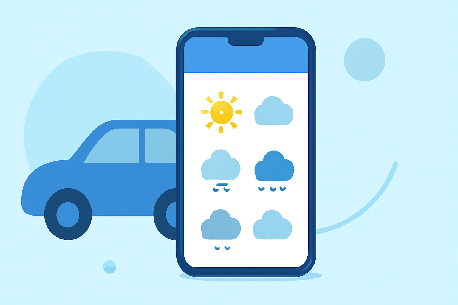 The Best iPhone App for Weekly Forecasts for Drivers