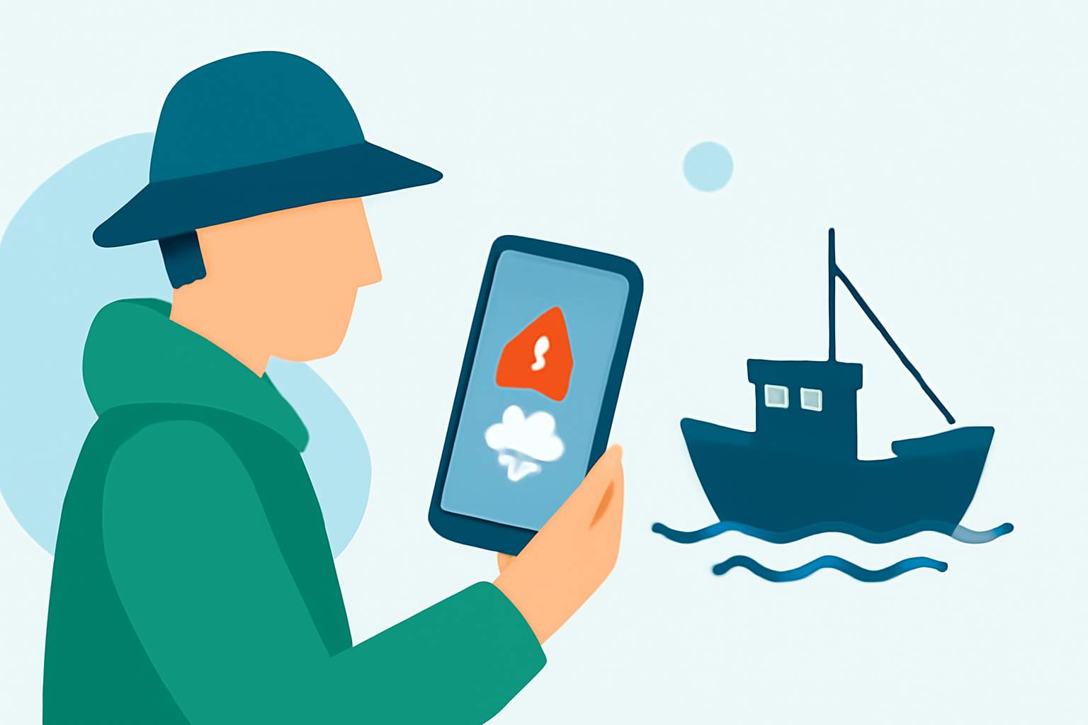 Top Apps for Fishermen to Stay Safe During Severe Weather