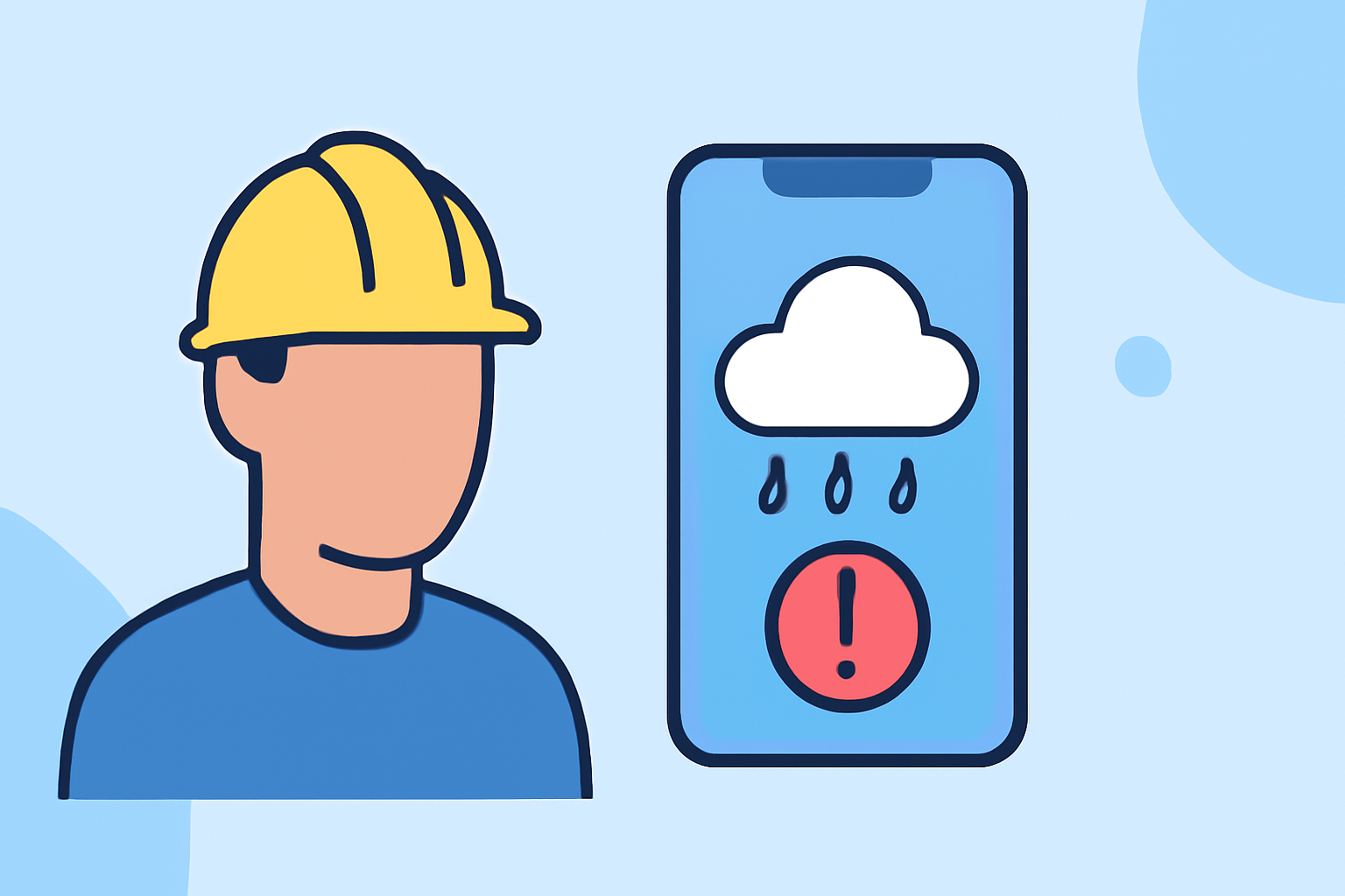 Top Apps for Rain Alerts for Outdoor Workers