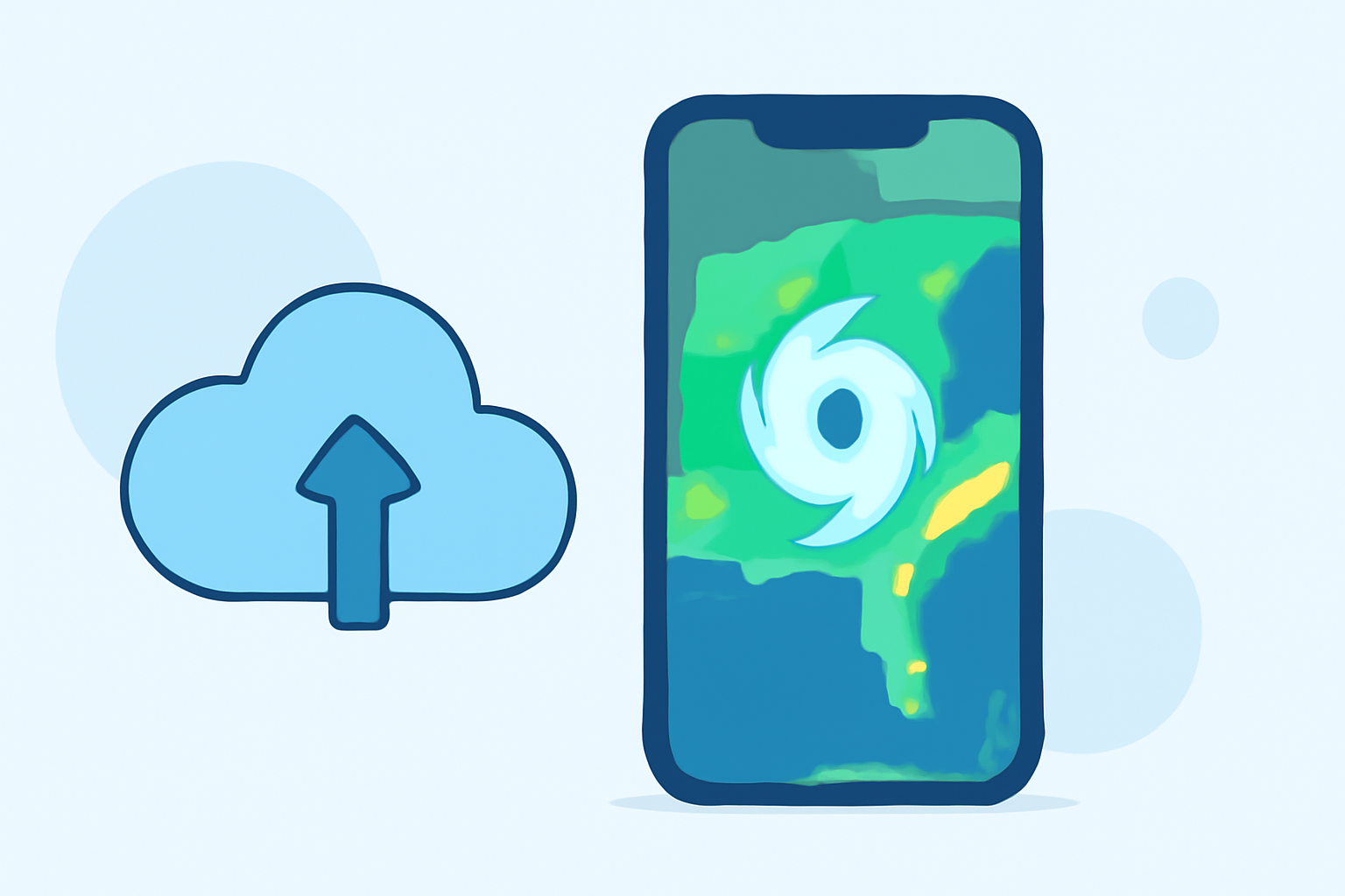 Top iOS Apps for Precipitation Maps in Hurricane Zones