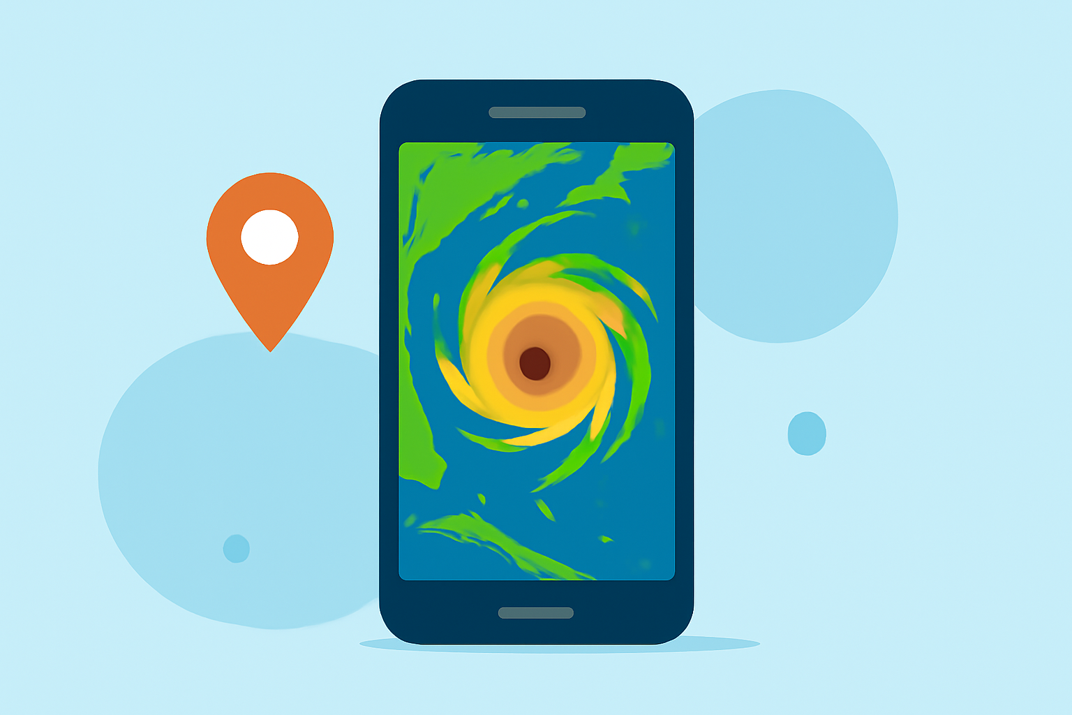 Top iPhone Apps for Live Radar Maps in Hurricane Zones