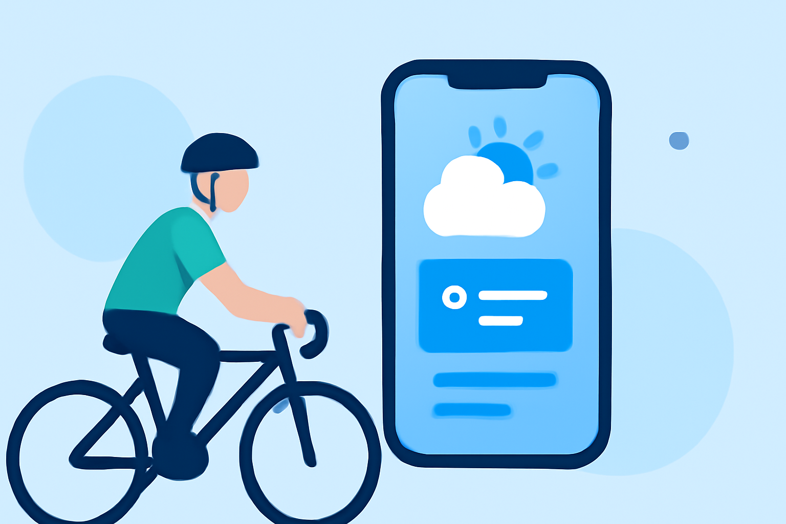 Top Mobile Apps for Cyclists Seeking Reliable Weather Widgets