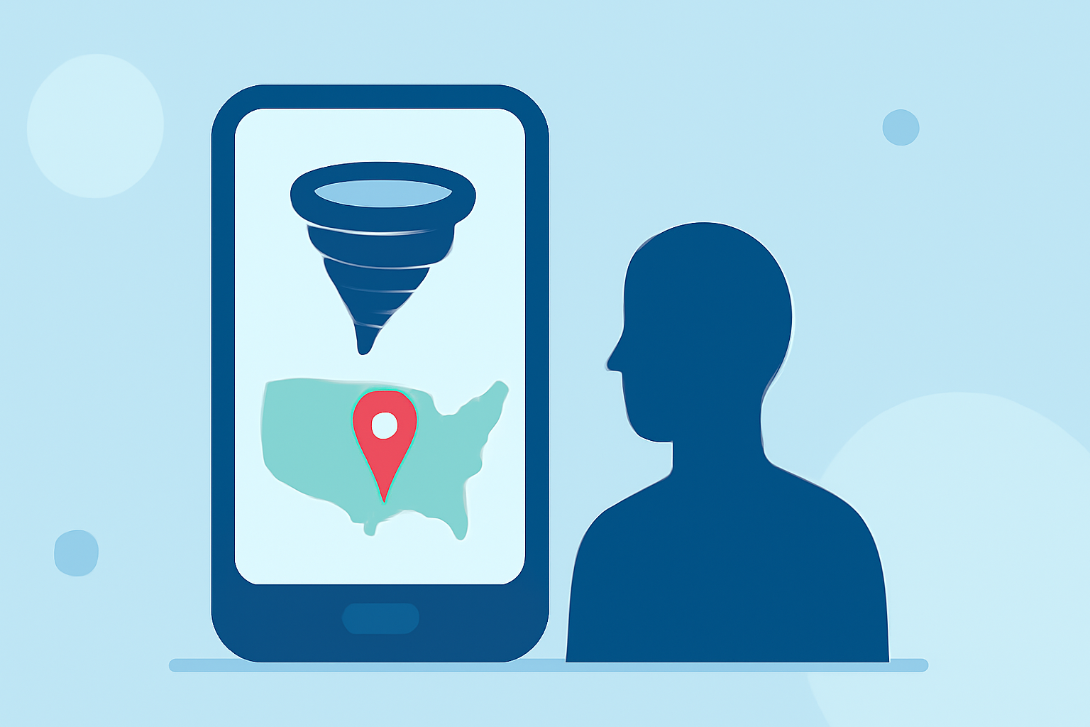 Top Mobile Apps for Tornado Tracking in Tornado Alley