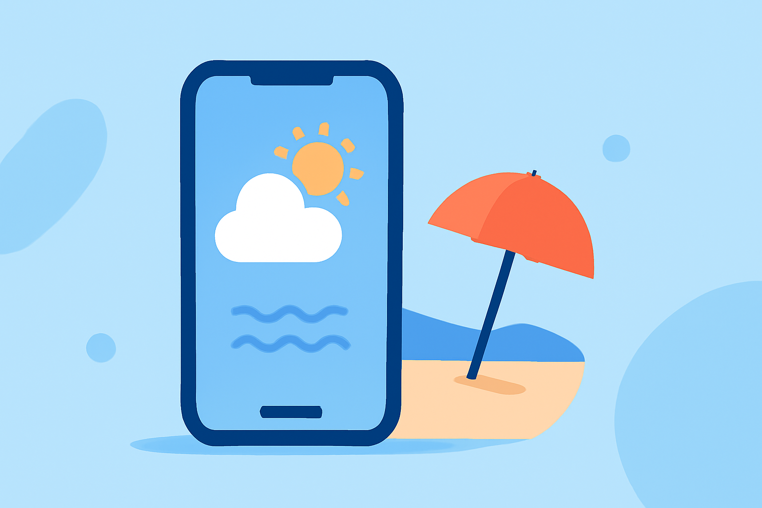 How to Track Beach Weather Before Your Trip: The Best Apps for Drivers