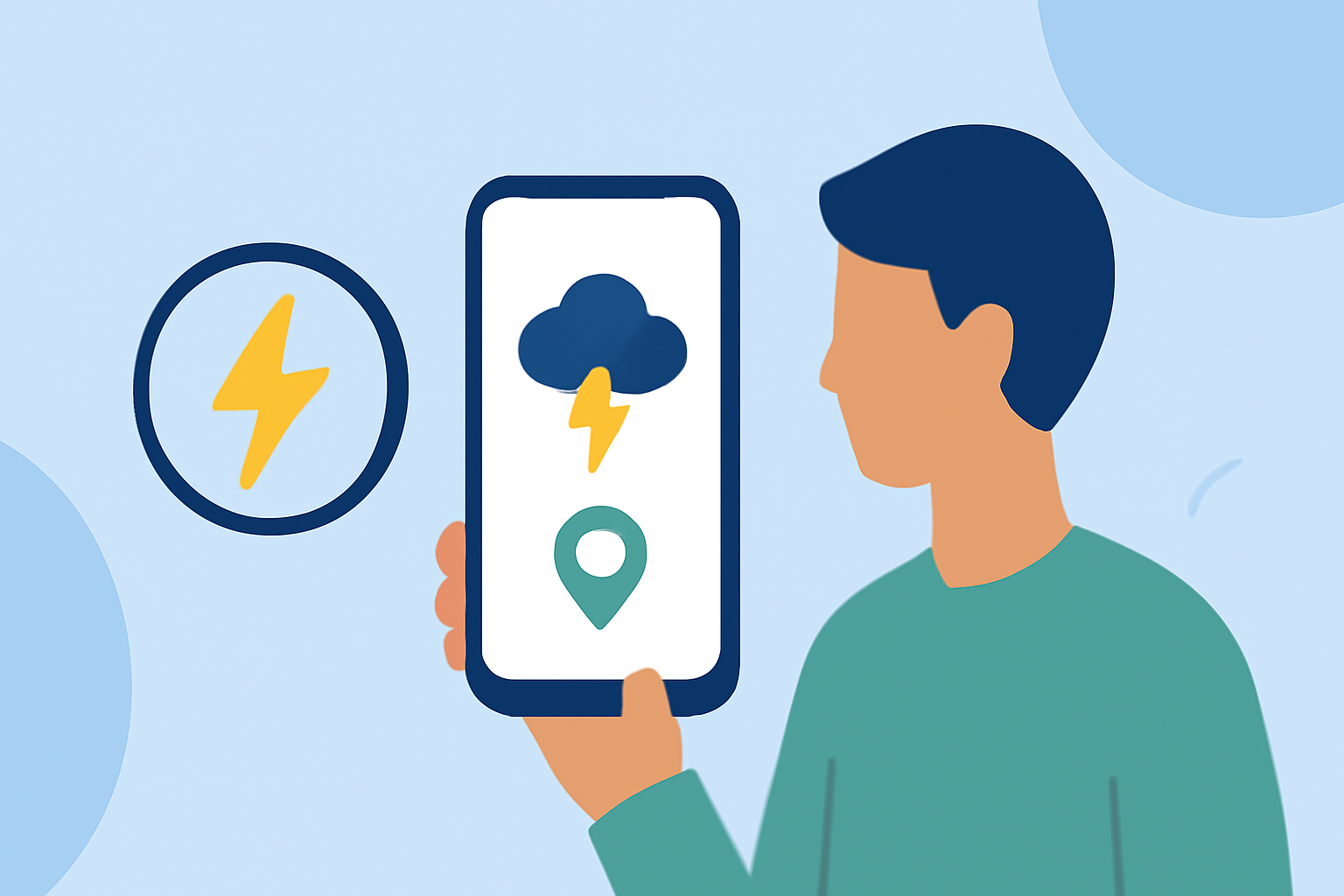 Tracking Lightning: The Best Apps for Outdoor Workers