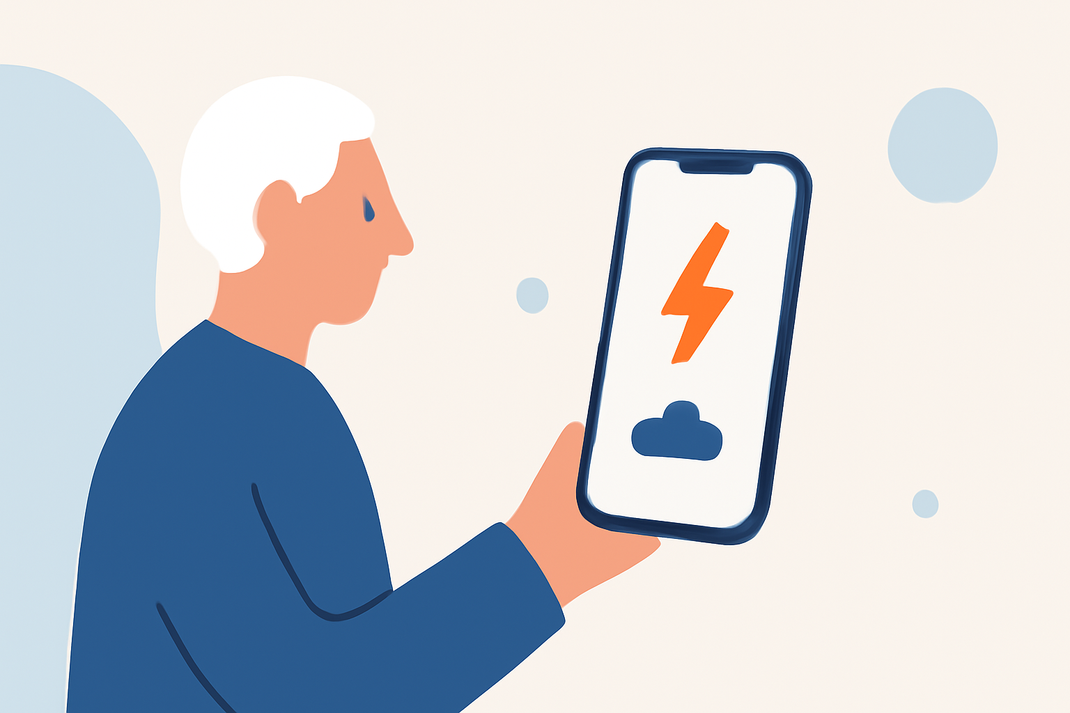 Tracking Lightning with the Best iPhone Apps for Seniors