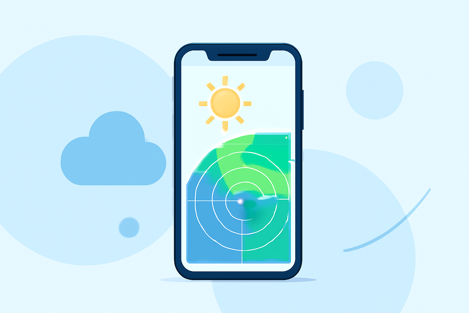 Which Weather App Offers the Most Accurate Live Radar Maps for iPhone Users?