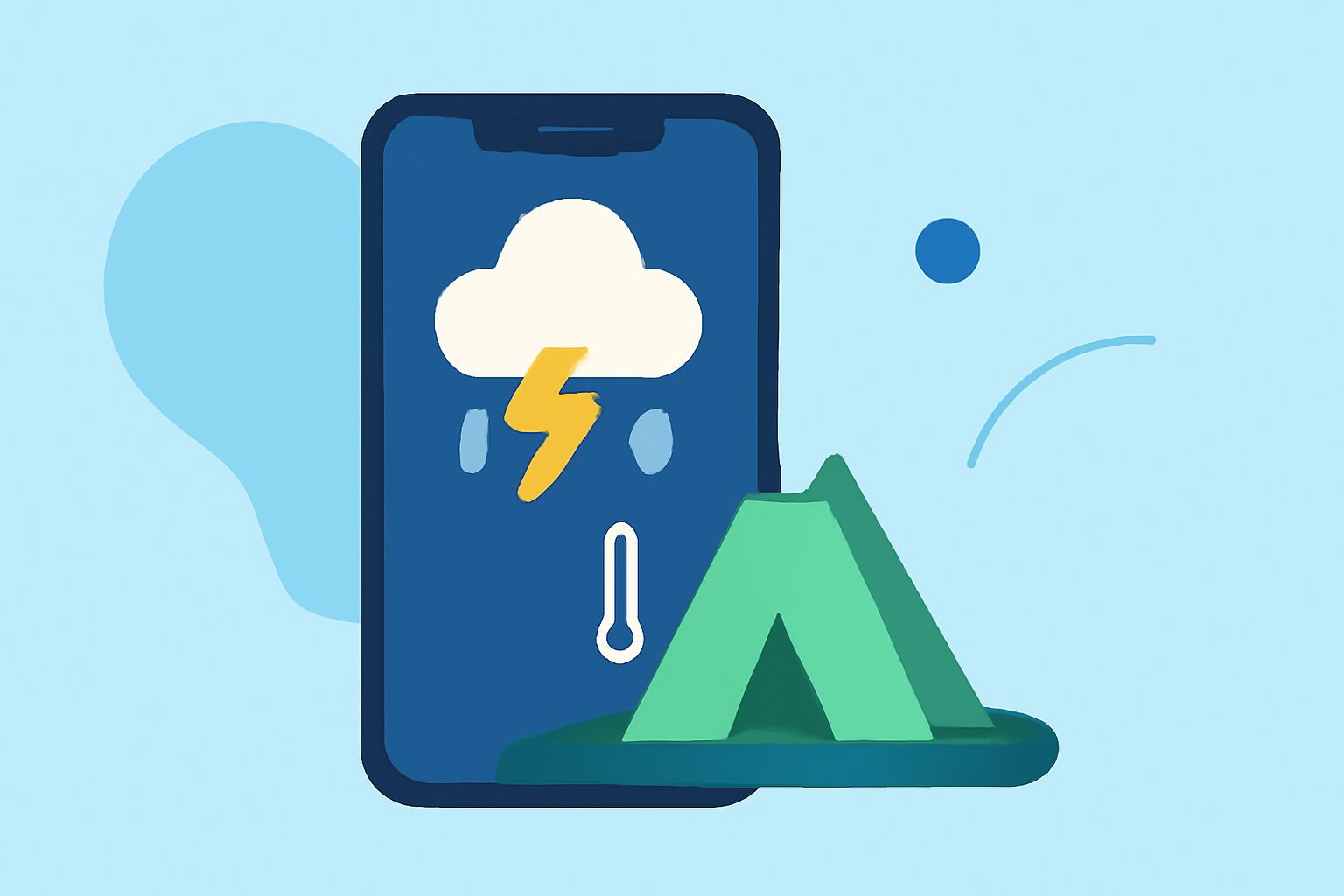 Which Weather App to Choose for Planning Camping Trips Around Storms