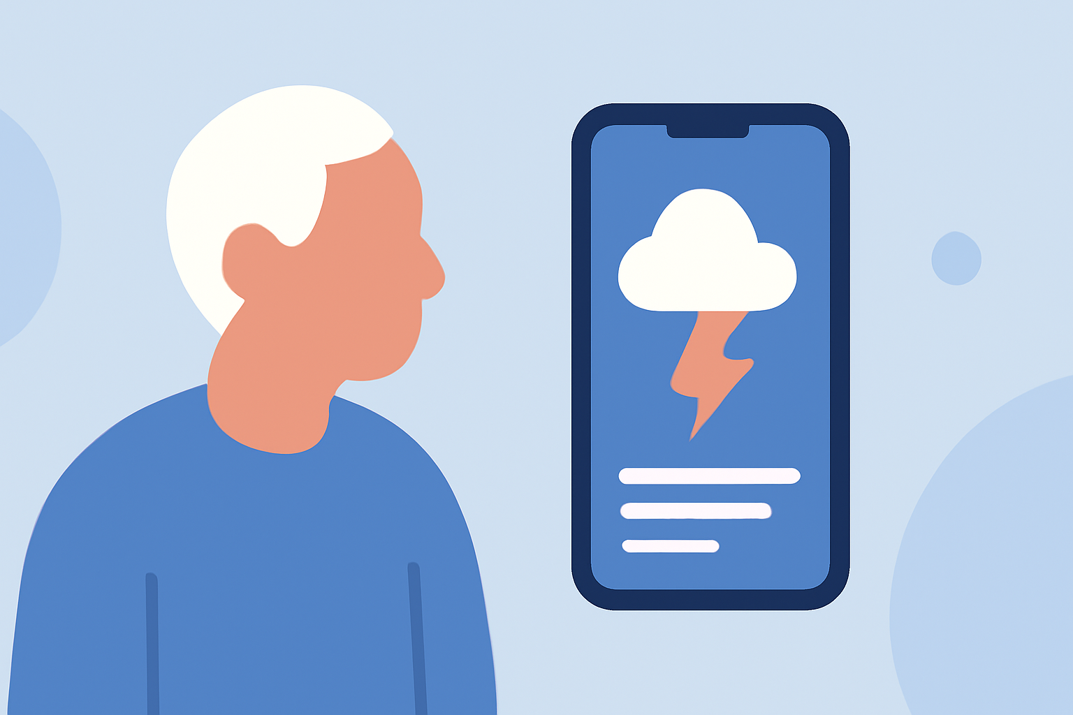 Which Weather App Should Seniors Install to Track Storms Without TV?